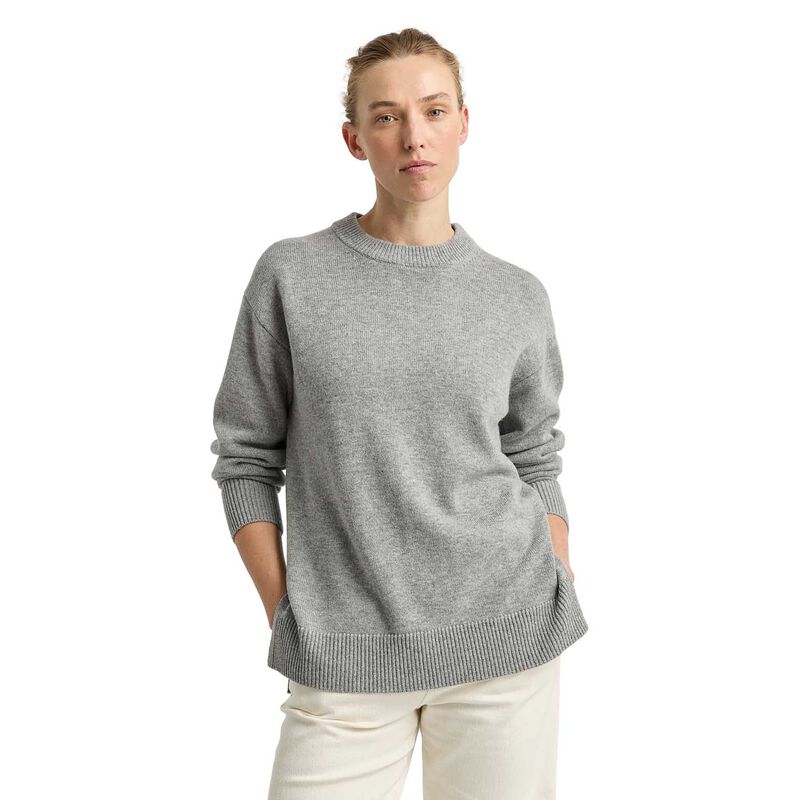 Toorallie Relaxed Longline Crew Jumper image number 4